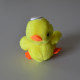 Peluche Poussin sonore jaune Taille 8 cm