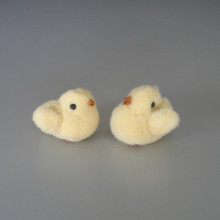 Peluche deux poussins jaune Taille 7 cm