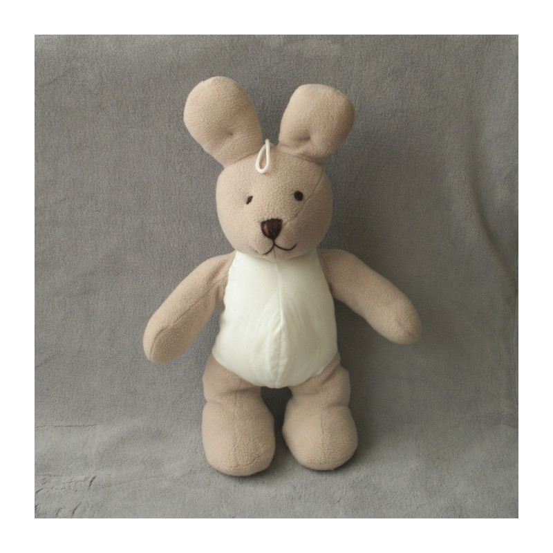 Peluche Lapin Blanc - 40 cm