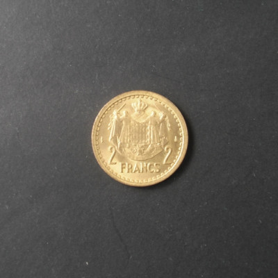 Pièces de 2 Francs MONACO sans date