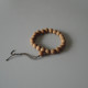 Bracelet en bois marron clair