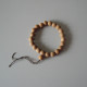 Bracelet en bois marron clair