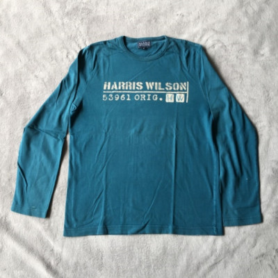 T-shirt manches longues Turquoise HARRIS WILSON Taille M