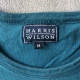 T-shirt manches longues Turquoise HARRIS WILSON Taille M