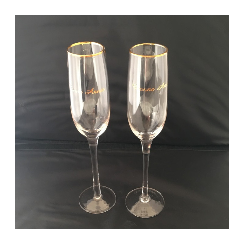 20 marque-verres ANNIVERSAIRE 18, 20, 30, 40, 50, 60, 70 ou 80ans pour  retrouver son verre à pied ou flute à champagne avec prénom à écrire -   Canada