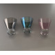 Six petits verres VINTAGE en couleur 12 cl