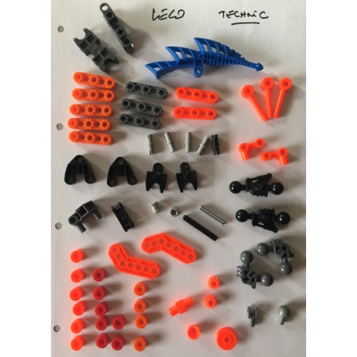 Lot de 63 pièces LEGO Technic