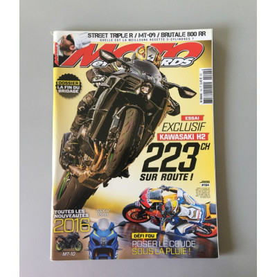 Moto et Motards N° 194 de 12-01-2016