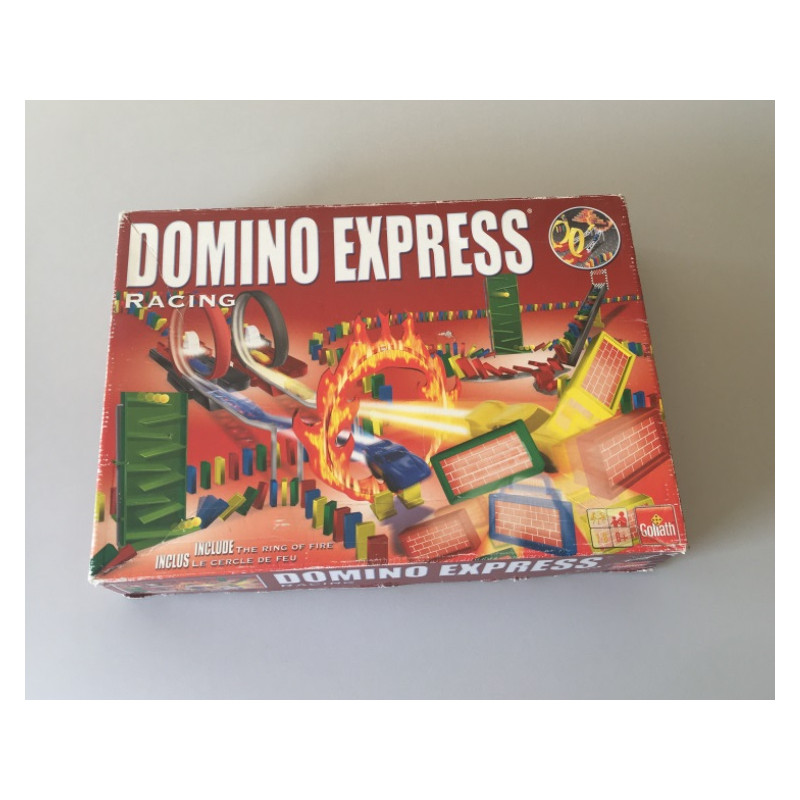 Ce jeu ou jouet est le modèle Domino Express Racing de marque Goliath.