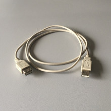 Cable USB Male/Femelle Blanc 1 mètre