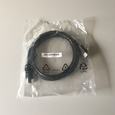 Cable noir HDMI 1,50 mètre * NEUF