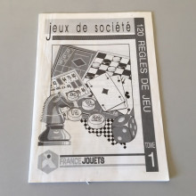 Livret 120 règles de jeu FRANCE JOUETS