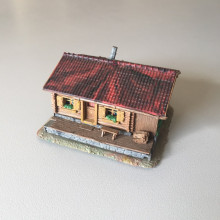 Maquette Maison petit chalet KIBRI Echelle HO