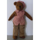 Peluche Ourson habillé ZAP Taille 23 cm