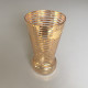 Vase en cristal ligne dorée CRISTALOR