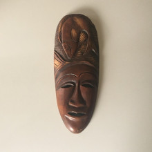 Masque Africain en bois Taille 40 cm