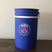 Seau de rangement en métal PSG