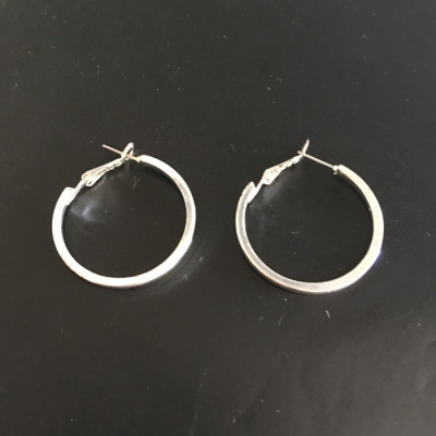 Boucles d'oreilles créoles 34 mm