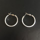 Boucles d'oreilles créoles 34 mm