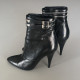 Bottines cuir noir SAINT LAURENT Taille 40