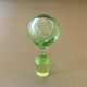 Bouchon de carafe en verre boule verte