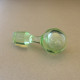 Bouchon de carafe en verre boule verte