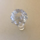 Bouchon de carafe en cristal boule a facettes translucide