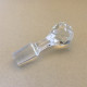 Bouchon pour carafe cristal boule a facettes translucide