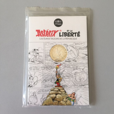 Pièce 10 Euros argent Astérix et la liberté 1/24