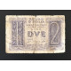 Billet de banque : 2 Lire Italie 1939