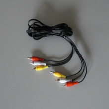 Cable 3 RCA male-male 2,00 mètres * NEUF