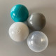Lot de balles quatre couleurs BALLEBAD24