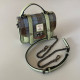 Mini sac Islander vert d'eau Harris TWEED