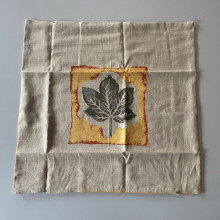 Housse de coussin en Lin MIRACLE AU CHATEAU 65x65