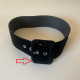 Ceinture velours noir SAINT LAURENT