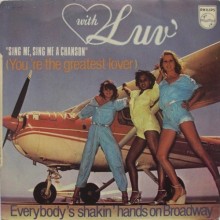 Disque 45 T : Luv - Sing me, sing me a chanson
