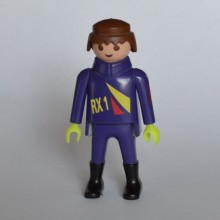 PLAYMOBIL Homme RX1 en Violet de 1992