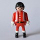 Un personnage PLAYMOBIL Homme Père Noel couleur Rouge de 2000