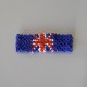 Bracelet en perle drapeau Anglais Union Jack