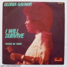 Disque 45 T : Gloria GAYNOR - I will survive