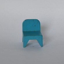 Une chaise Vintage Bleue PLAYMOBIL