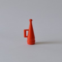 Un porte voie de couleur Orange PLAYMOBIL