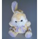 Peluche Lapin jaune Taille _ cm