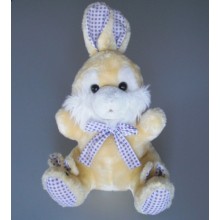 Peluche Lapin jaune Taille _ cm