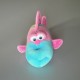 Peluche Poisson turquoise et rose PLAYGRO Taille 31 cm de long